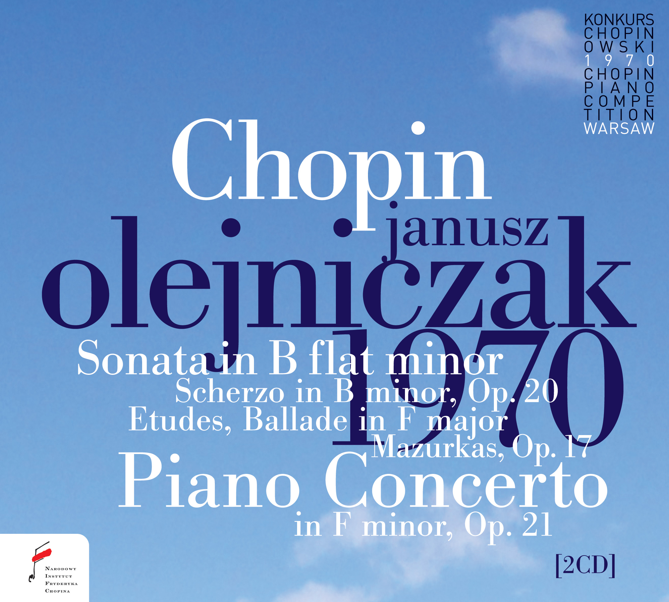 NIFCCD 670-671 Janusz Olejniczak. Chopin Piano Competition 1970